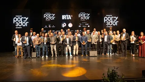 foto ganadores Premios Porc d'Or 2023