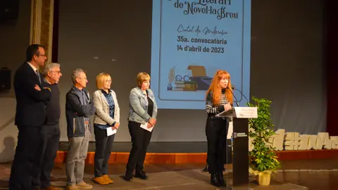 Entrega del 35è Premi Literari de Novel·la Breu 'Ciutat de Mollerussa' a Raquel Casas - Foto: Ajuntament de Mollerussa