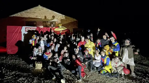 Passatge del terror de Montoliu, ambientat a l'entorn d'un circ