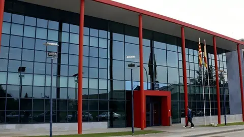 Exterior de la Comissaria dels Mossos d'Esquadra de Lleida