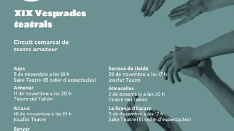 Vesprades Teatrals al Segrià