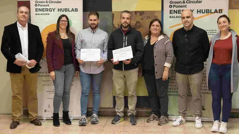 Cerimònia de Lliurament dels Guardons Energy HubLab a la Paeria de Balaguer