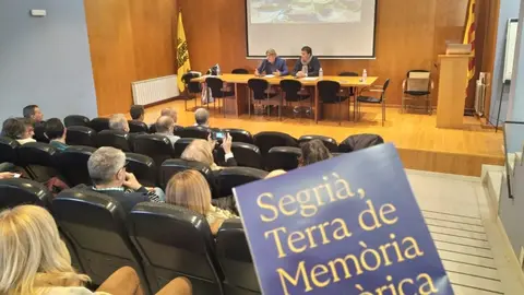 Acte de presentació de "Segrià, Terra de Memòria Històrica"