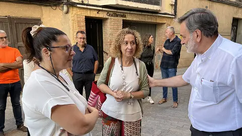 La consellera de Territori, Ester Capella, saludant a alcaldes de les Garrigues Altes a Juncosa
Data de publicació: dijous 28 de setembre del 2023, 12:10
Localització: Juncosa
Autor: Oriol Bosch
