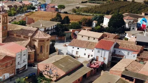 Imatge aèria de Penelles a l'Urgell - Foto: Ajuntament de Penelles