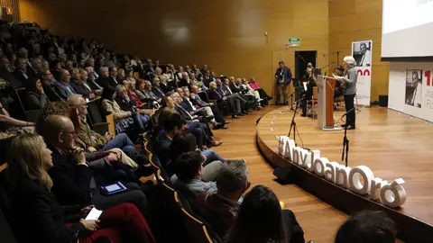 Acte d'inauguració de l'Any Oró a l'auditori de la UdL - Foto: Oriol Bosch
