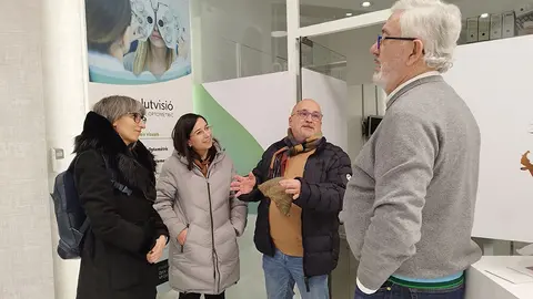 Freixanet, Castro i Biosca amb president Comerciants