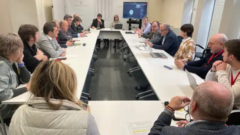 Primera Taula de la Indústria Agroalimentària de Catalunya celebrada als serveis centrals del Departament