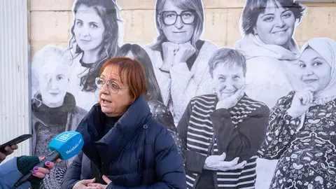 Dones Transformadores Mural del Palau d'Anglesola 20 gener-Foto Delegació del Govern a Lleida-1