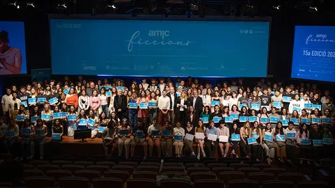 Foto grupal - Gran Final 15a edició AMIC-Ficcions