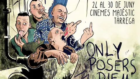 Cartell de l'11a edició del Galacticat, obra de l'artista Rosa Codina - Foto: Cedida per Galacticat