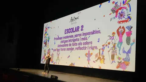 Presentació de les sessions escolars de l'Animac a la Llotja de Lleida - Foto: Cedida per Animac