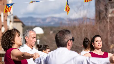 Ponts va ser l'escenari del 49è Campionat de Colles Sardanistes de la Terra Ferma - Foto: Jordi Vinuesa