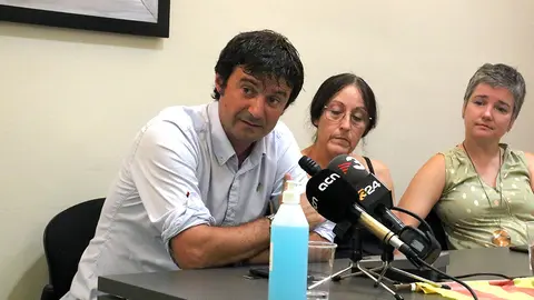 Josep Solsona, durant el debat de la moció de censura en què va estar escollit nou alcalde de Puigverd de Lleida - Foto:: Salvador Miret (ACN)