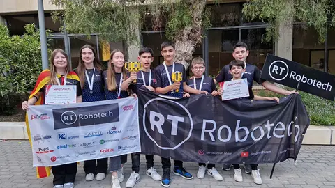 L'equip Robotech de Mollerussa