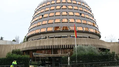 Imatge de l'edifici del Tribunal Constitucional (TC) a Madrid - Foto: Miquel Vera (ACN)