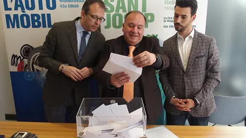 L'extracció de la butlleta ha tingut a la Notaria de Mollerussa - Foto: Fira de Mollerussa