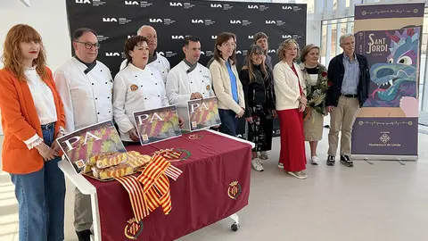Presentació de les activitats de Sant Jordi 2024 a Lleida
Data de publicació: dilluns 15 d’abril del 2024, 13:47
Localització: Lleida
Autor: Oriol Bosch