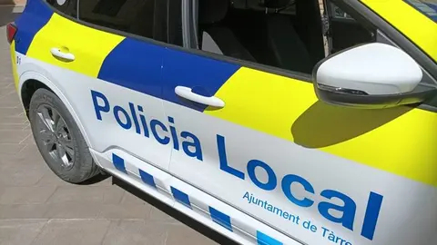 Un vehicle de la policia Tàrrega