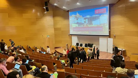 Imatge del claustre de la UdL