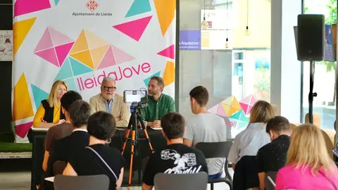 Presentació de les iniciatives d'emancipació juvenil. Foto: Paeria de Lleida