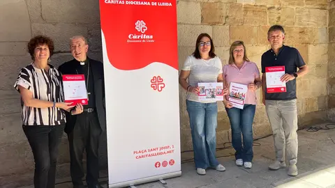 Presentació de la memòria del 2023. Foto: Càritas