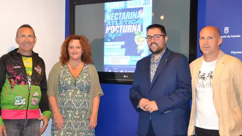 Presentació 10a edició de la Nactarina Atlètica d'Alacarràs. Foto: Diputació de Lleida