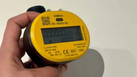 Un dels sensors d'aigua Foto: Paeria Balaguer