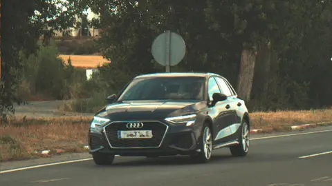 Imatge del vehicle caçat pels Mossos d'Esquadra. Foto: Mossos d'Esquadra