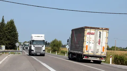 Pla obert de la N-240. Foto: ACN