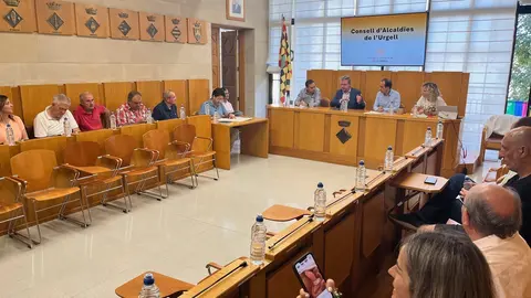 Consell d'alcaldies d'Urgell. Foto: Diputació de Lleida