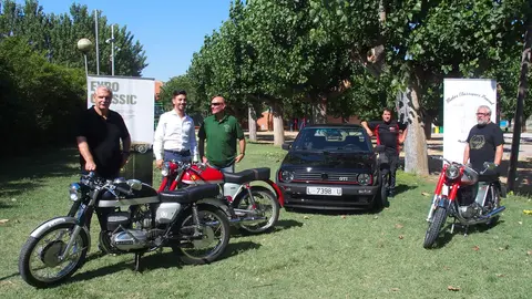 Moment de la presentació, aquest matí, dels monogràfics de la pròxima edició de la fira Expoclàssic de Mollerussa. Foto Fira de Mollerussa