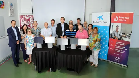 Imatge de la presentació del projecte. Foto Comunicació ACUDAM