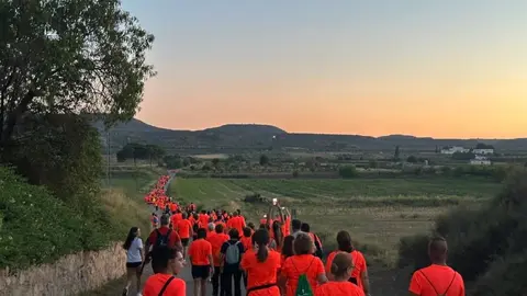 Caminada dels Desitjos. Foto Ajuntament de les Borges Blanques