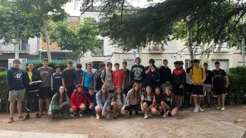 Joves de la comarca de la Segarra han participat en els camps de treball organitzats per l'Oficina Jove del Consell Comarcal. Foto: Consell Comarcal de la Segarra