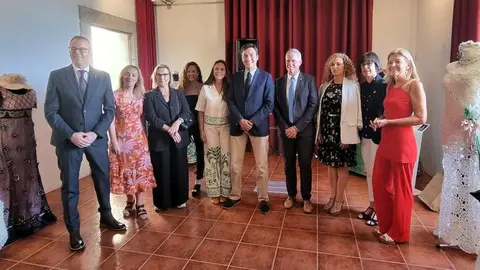 Imatge de la inauguració de l'exposició a Portugal. Foto: Ajuntament de Mollerussa
