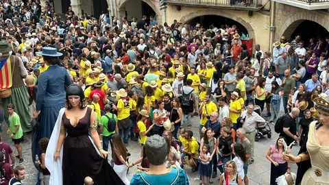 Trobada de Gegants, Grallers i Correfocs de les Borges Blanques. Foto: Ajuntament de les Borges Blanques