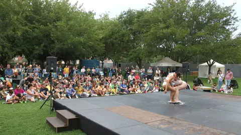 Imatge d'un espectacle de la FiraTàrrega. Foto: ACN