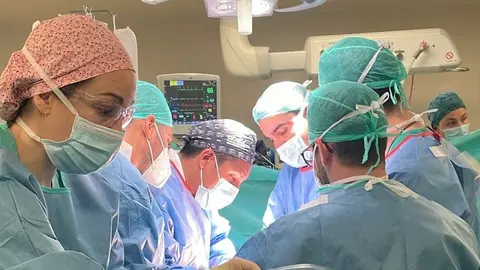 Imatge de la donació de cor en asistòlia controlada. Foto: Cedida per l'Hospital Universitari Arnau de Vilanova