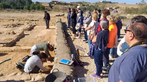 Imatge de la cloenda del curs d'arqueologia. Foto: Cedida per la Paeria de  Balaguer