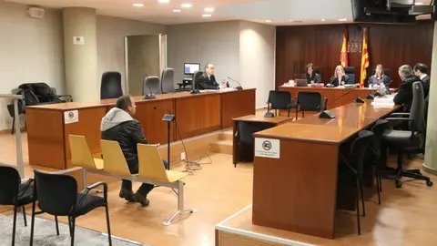Imatge de l'acusat durant el judici. Foto_ ACN