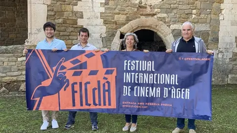 Presentació del festival de cinema d'Àger. Foto_ ACN