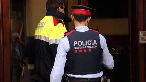 Els Mossos a la Diputació, l'octubre del 2018. Foto: ACN