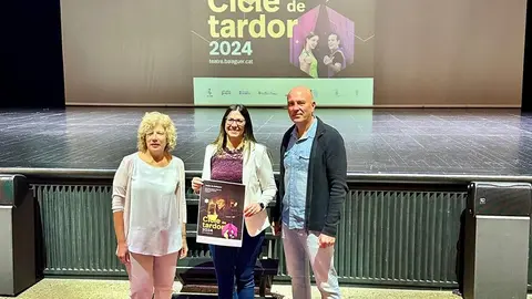 Presentació del Cicle de Tardor al Teatre Municipal de Balaguer. Foto: Paeria de Balaguer