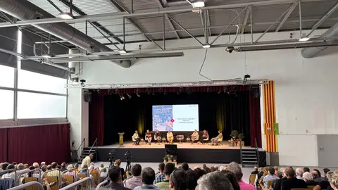 Primer Fòrum de l'Oli d'Oliva Verxe extra de Catalunya. Foto: Oriol Almacellas