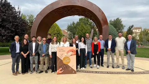 Presentació Fira del Torró i la Xocolata a la Pedra d'Agramunt. Foto Ajuntament d'Agramunt
