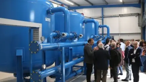 Imatge de la nova potabilitzadora. Foto_ ACN