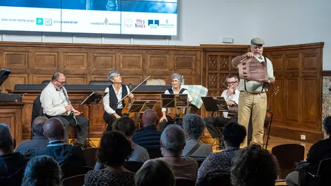 Imatge de la cloenda del cicle Noranta anys dels fets d'octubre de 1934. Foto: Comunicació IEI
