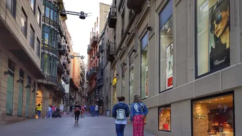 Imatge de l'Eix Comercial de Lleida - Miquel de Santiago