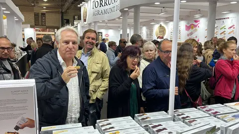 Imatge de la 35a edició de la Fira del Torró d'Agramunt. Foto: ACN